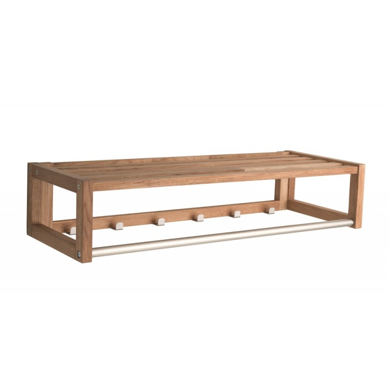 RO Confe Hat Rack Rectangular Oak